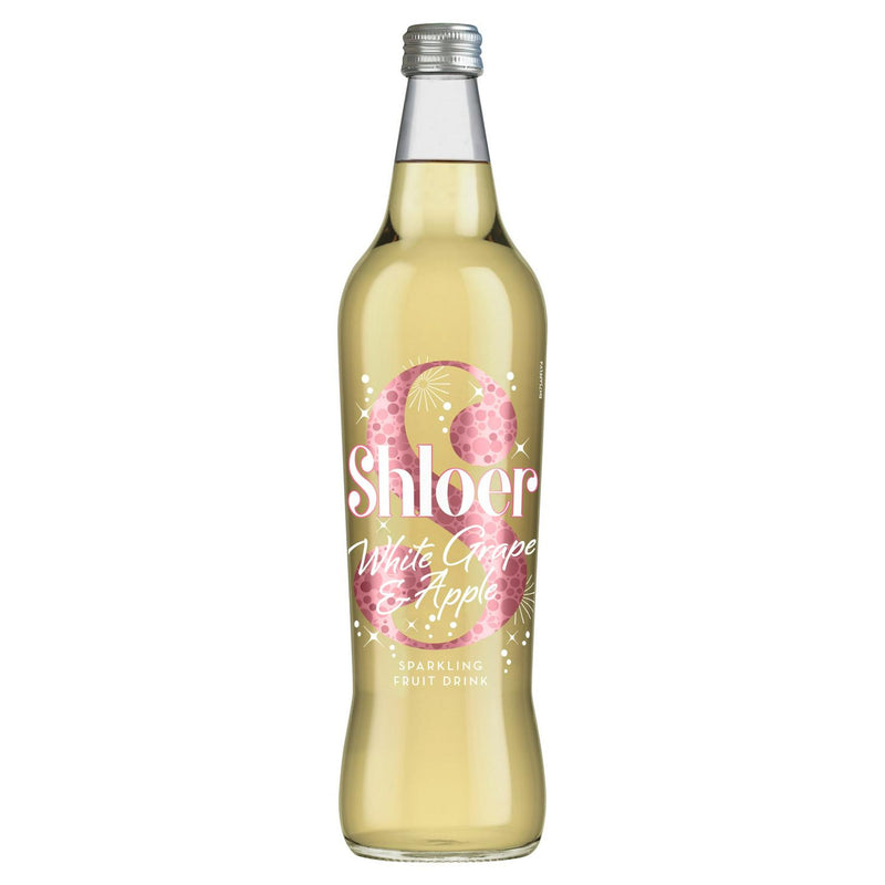 Shloer White Grape Apple Sparkling Drink 750ml (British brand)
