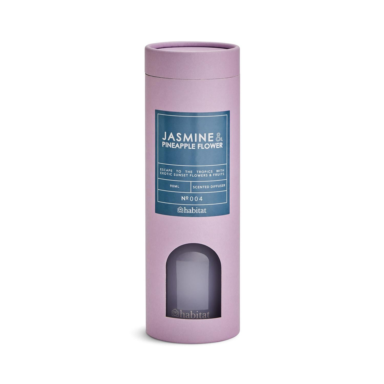 Habitat Scented Diffuser - Jasmine & Pineapple Flower