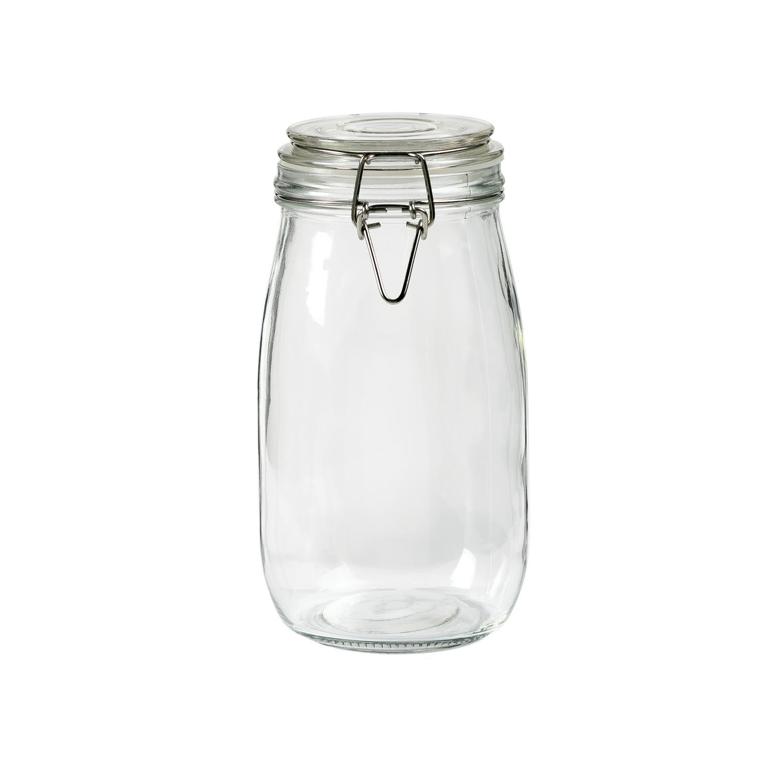Sainsbury's Home Storage Jar Klip Top 1.4 Litre (British brand)