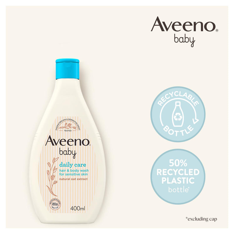 Aveeno Baby Hair and Body Wash 400ml - British product