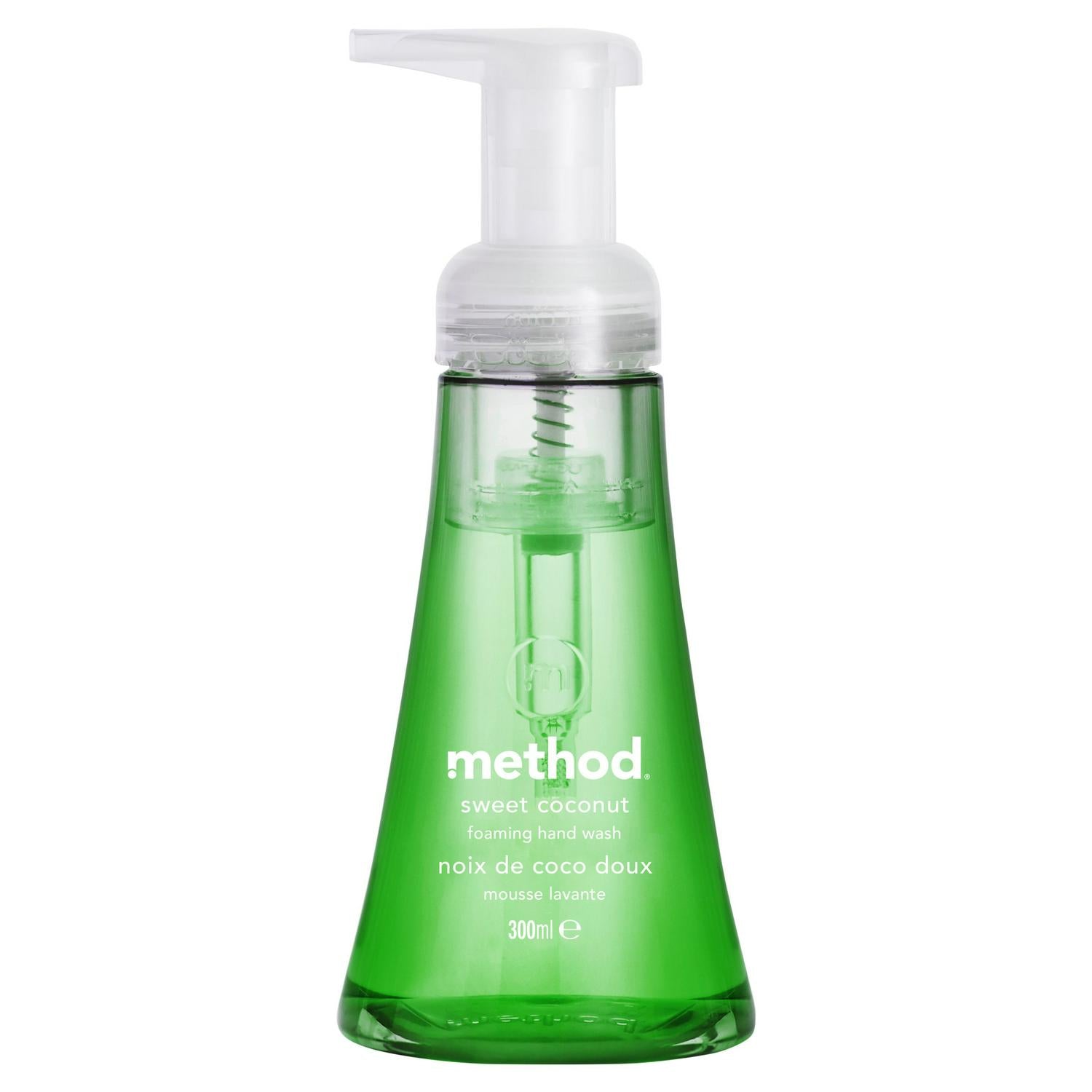 Method Foam Handwash Sweet Coconut 300ml, imported from the UK