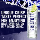 Eristoff Premium Vodka Original Pure Grain 100cl, UK version