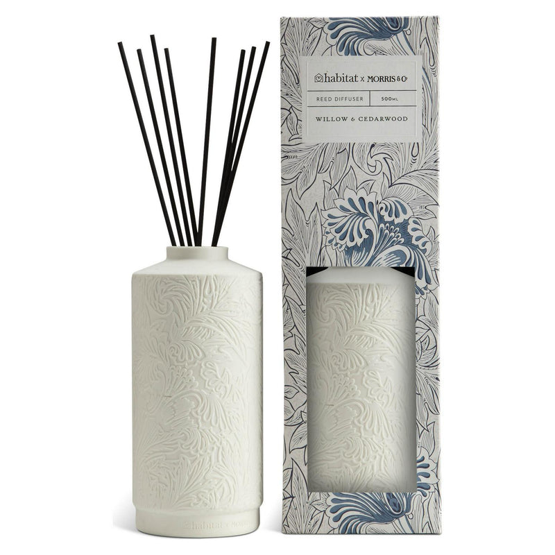 Morris & Co Willow Cedarwood Reed Diffuser 500ml, UK version