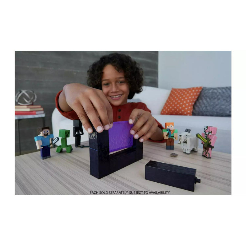 Minecraft Craft-A-Block Figure 3.25-inch Scale, imported from the UK