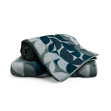 Habitat Blue Geometric Towel