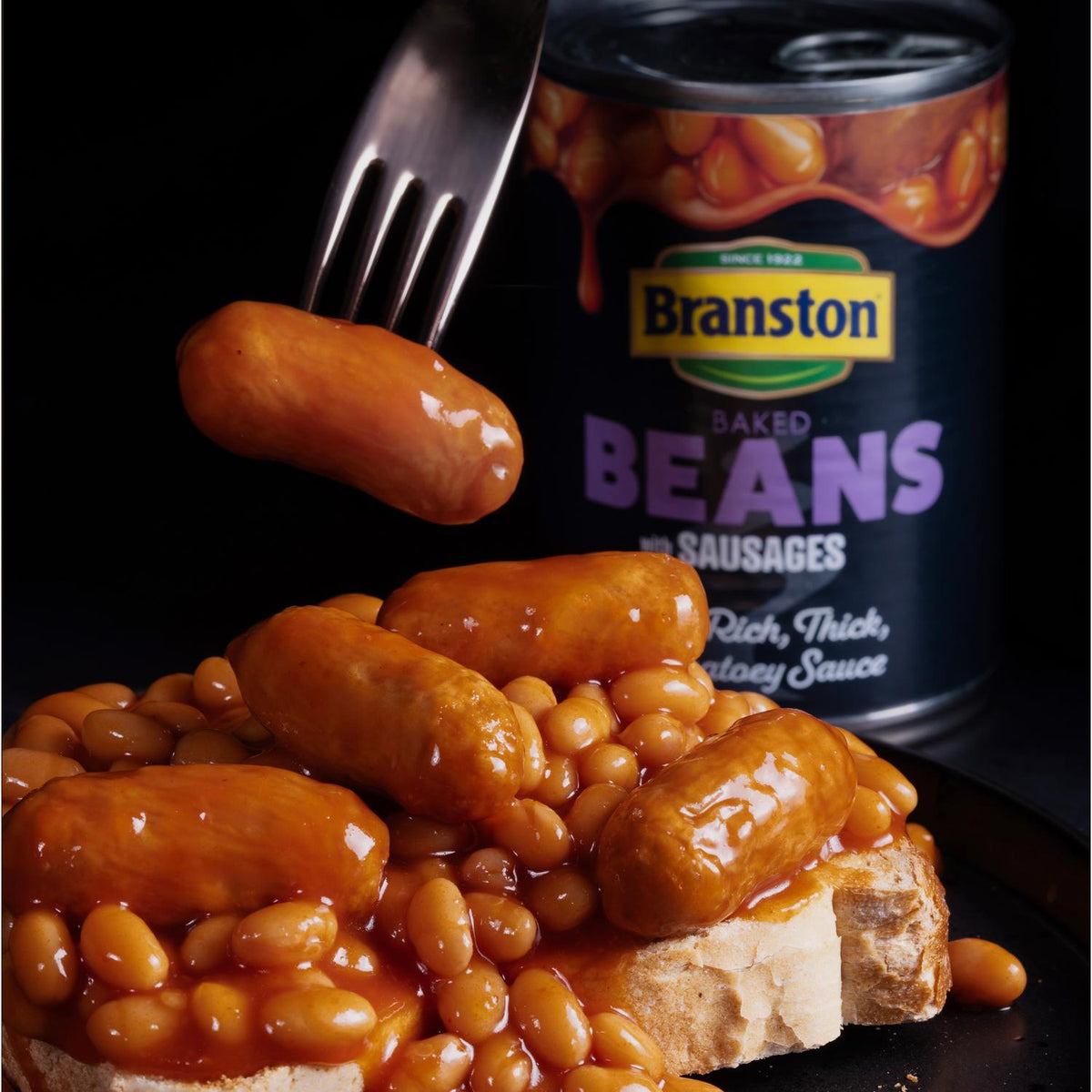 Branston Baked Beans & Sausages 405g