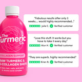 The Turmeric Co. Turmeric Collagen Shots 420ml (British brand)