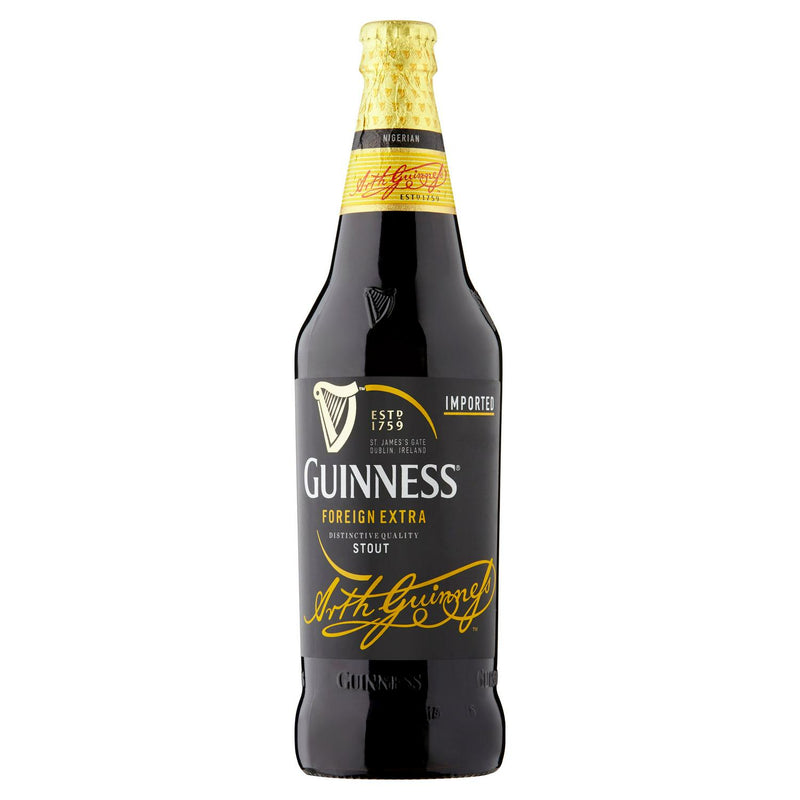 Guinness Foreign Extra Stout beer 600ml, UK version