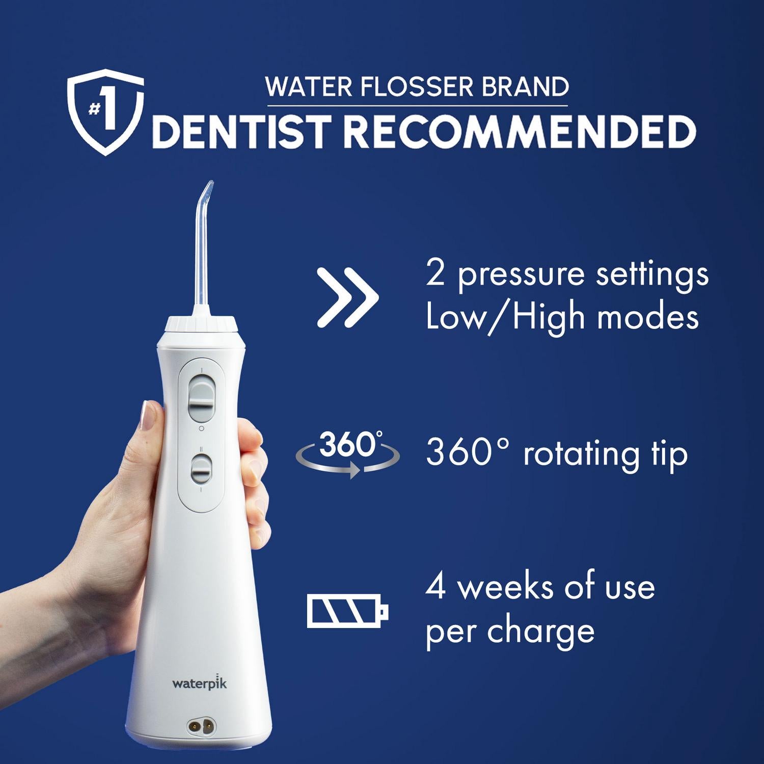 Waterpik Waterflosser Ultra Cordless Plus Electrical Device (British brand)