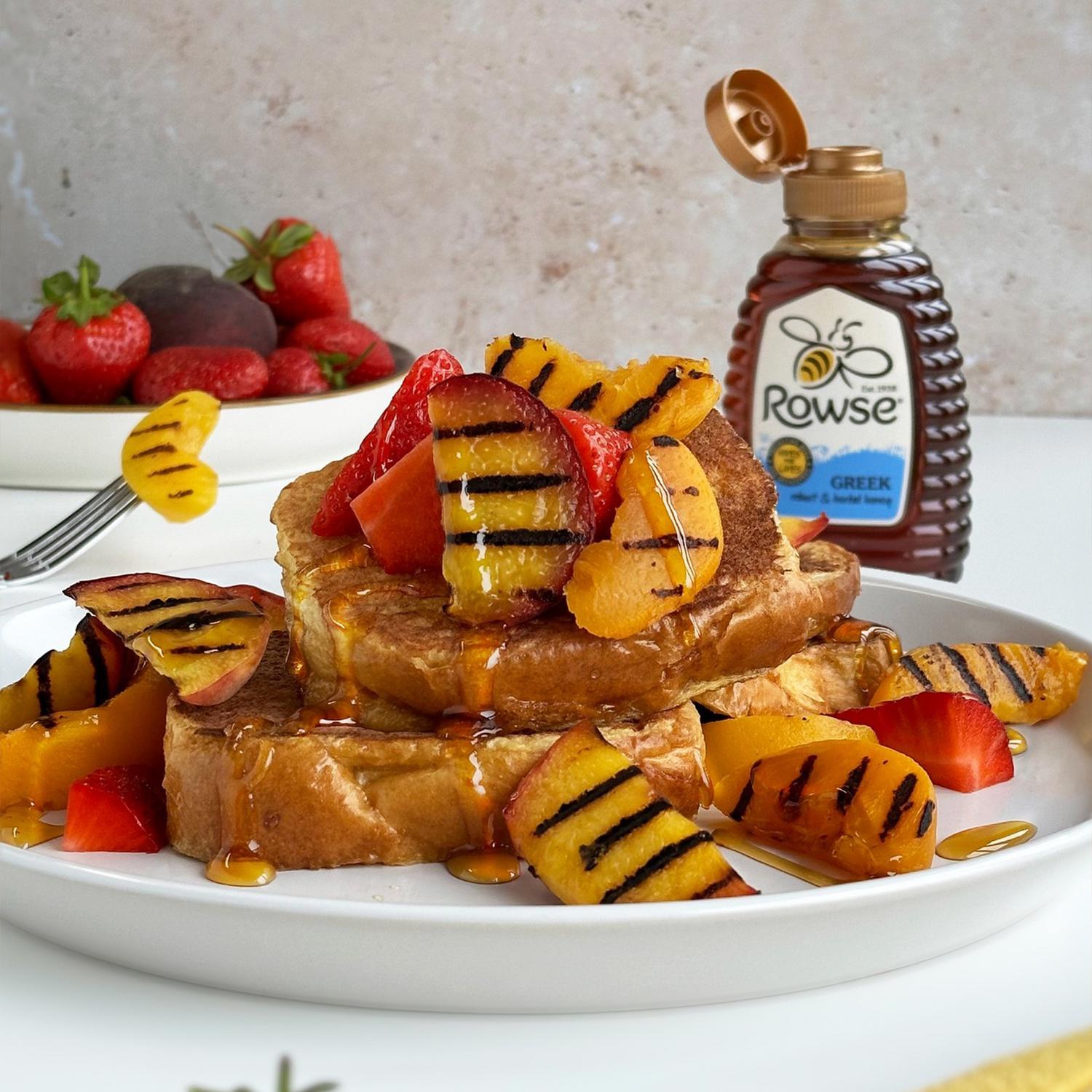 Rowse Greek Honey Squeeze Bottle 250g, imported from the UK