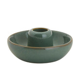Habitat Ceramic Taper Holder Green Glaze