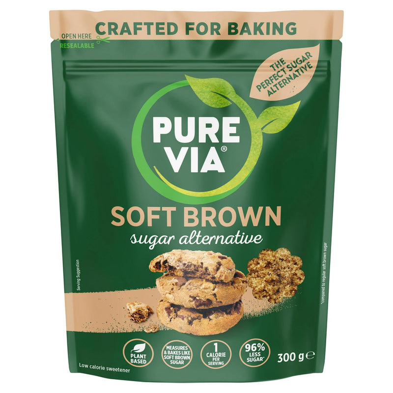 Pure Via soft brown sugar alternative 300g (British brand)