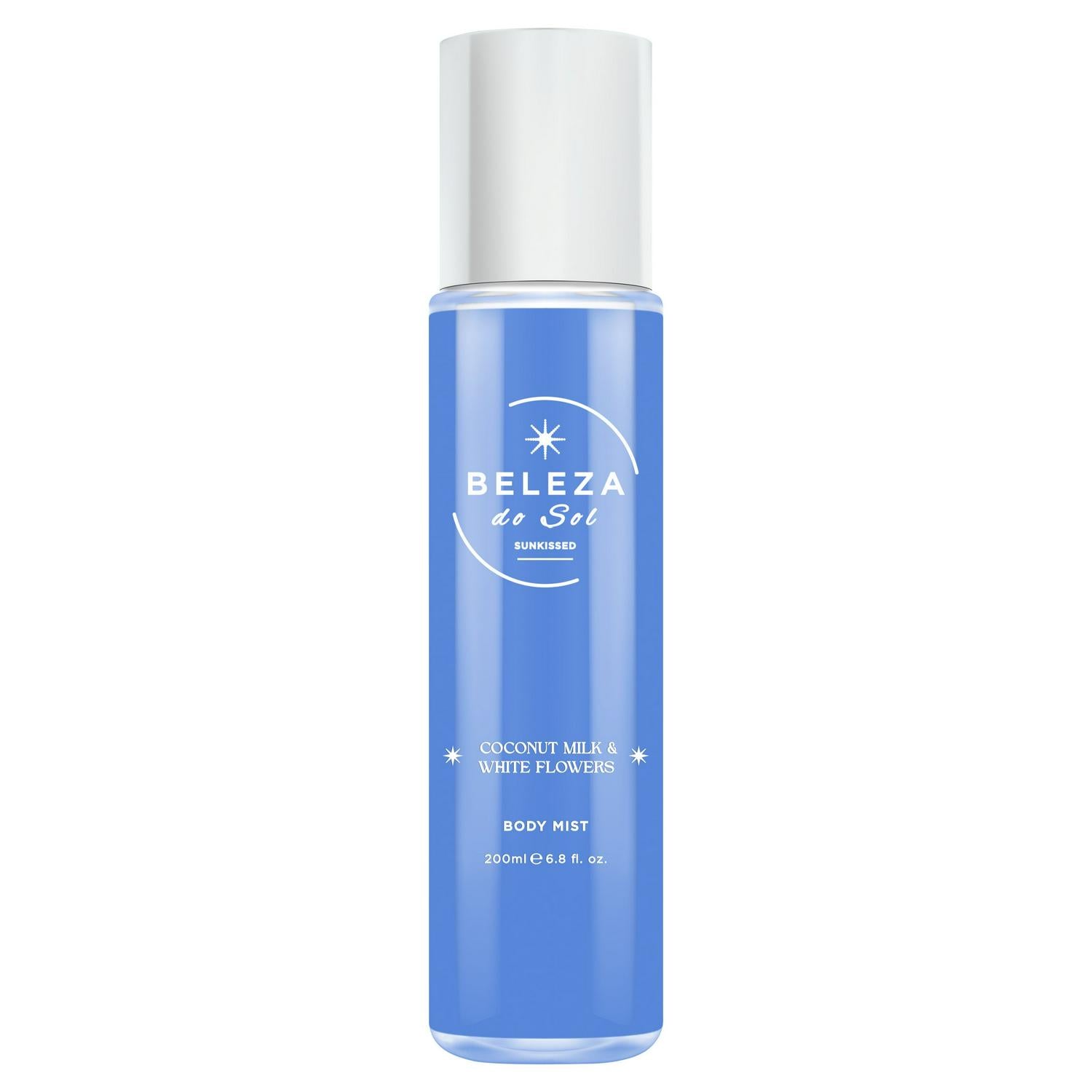 Beleza do Sol coconut white flowers body mist 200ml (British brand)