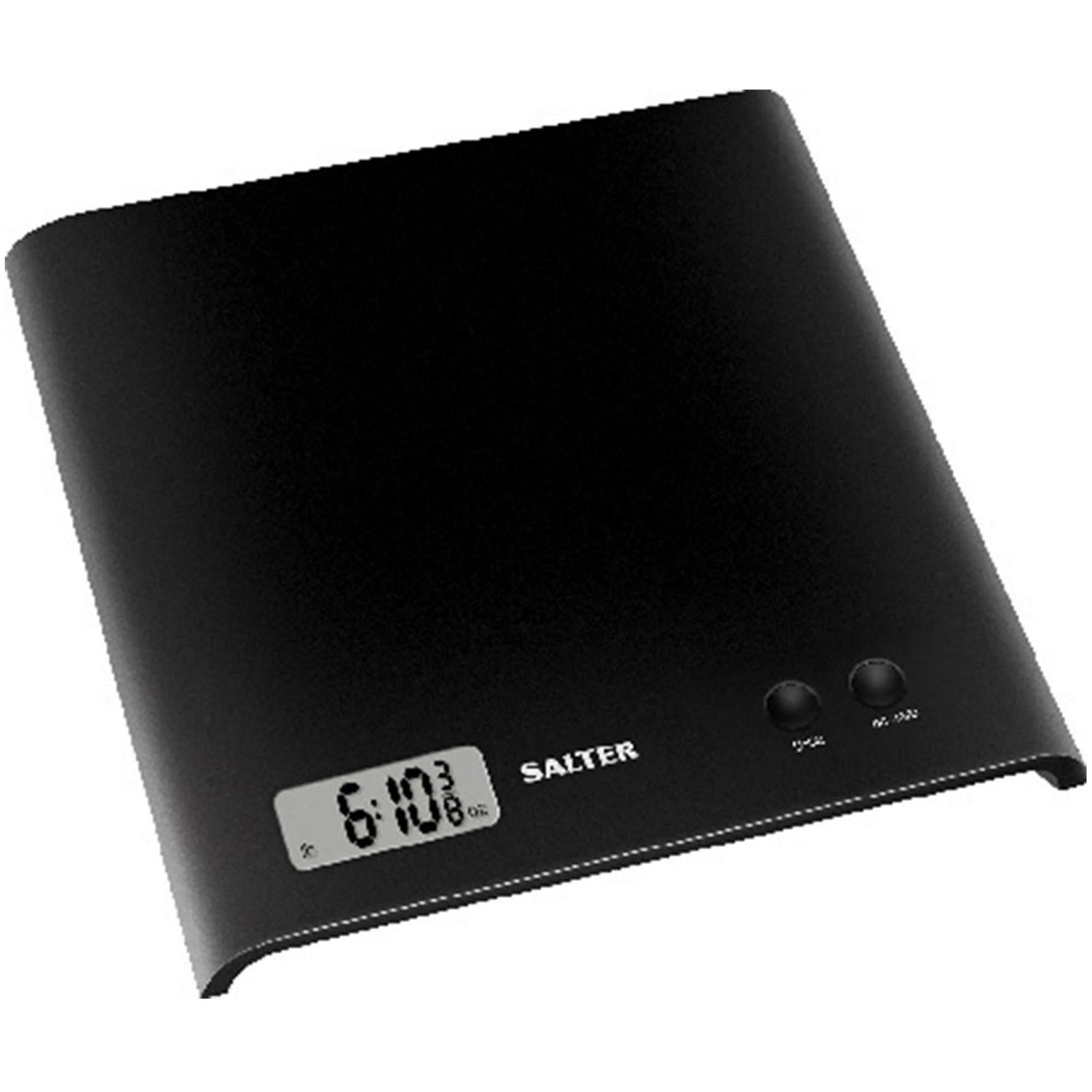 Salter digital kitchen scale black 3kg capacity (British brand)