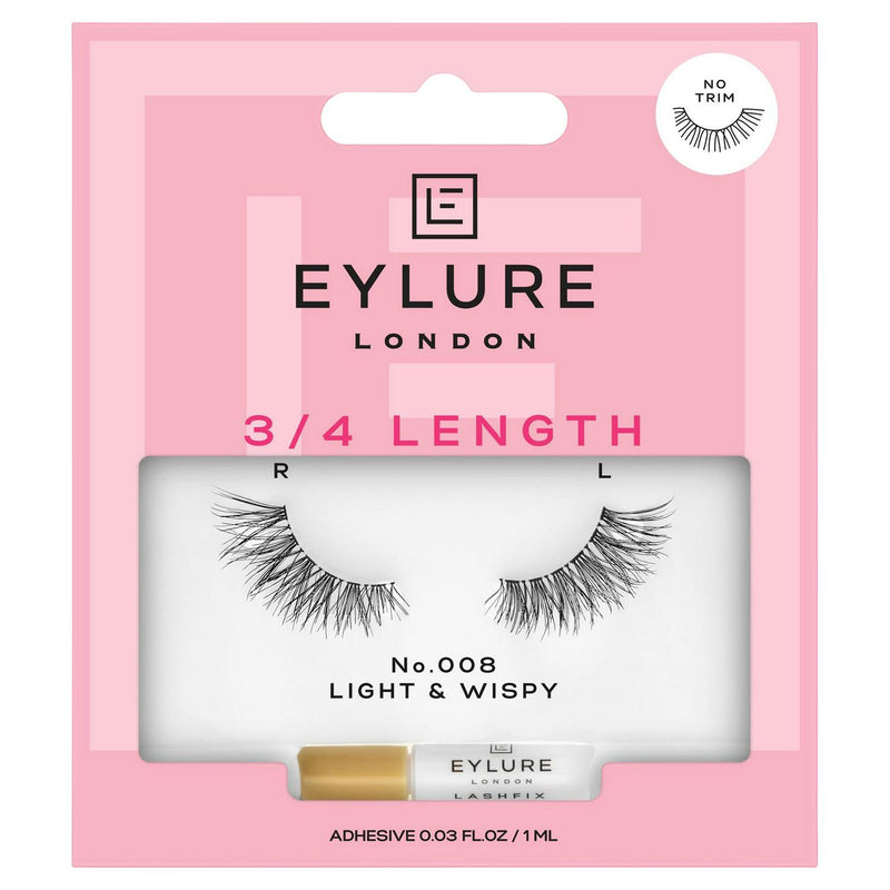 Eylure false eyelashes Fluttery Light - British product