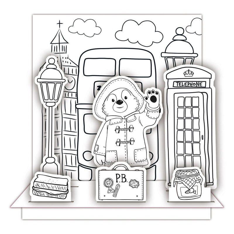 Crayola Paddington Playful Painting 3D Playset Childrens Art Kit - British product
