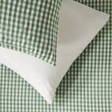 Habitat Seersucker Gingham Bedding Set Green, UK version