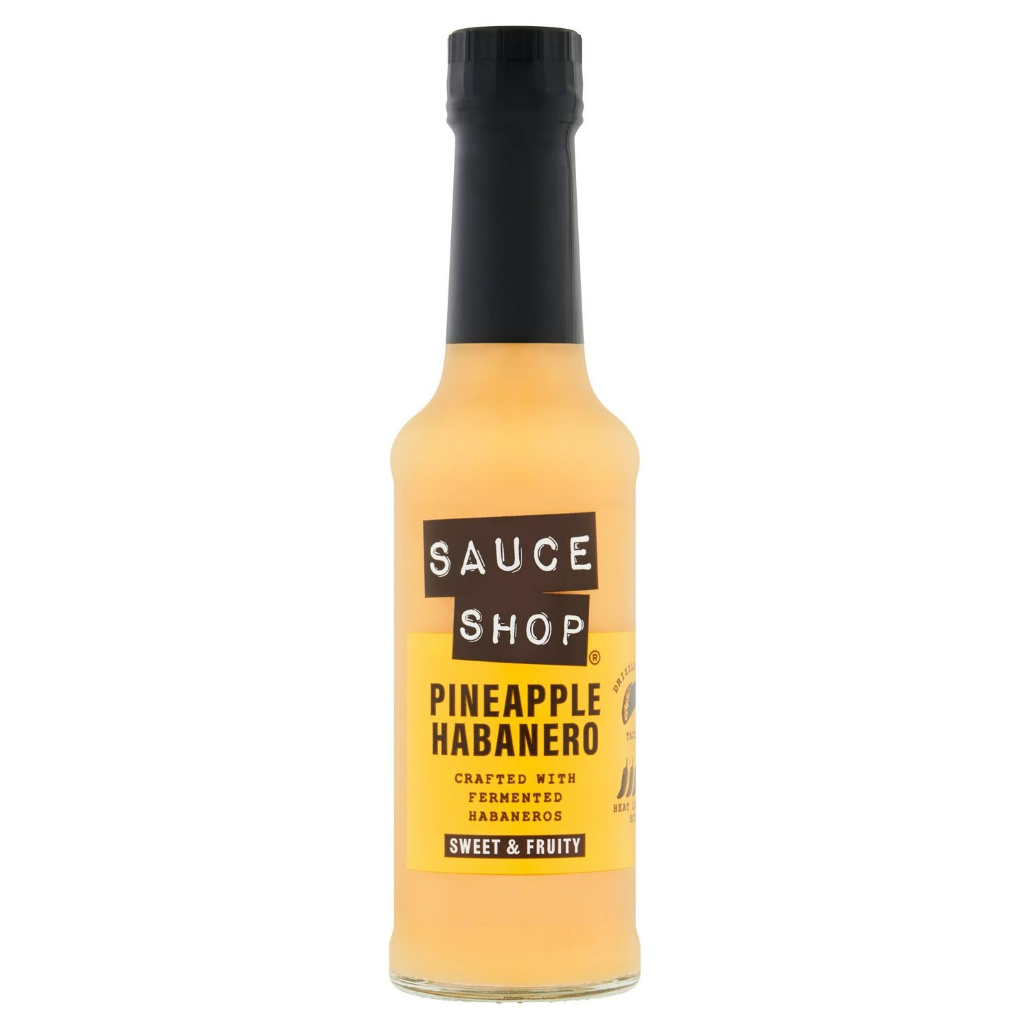 Sauce Shop Pineapple Habanero Hot Sauce 160g (British brand)