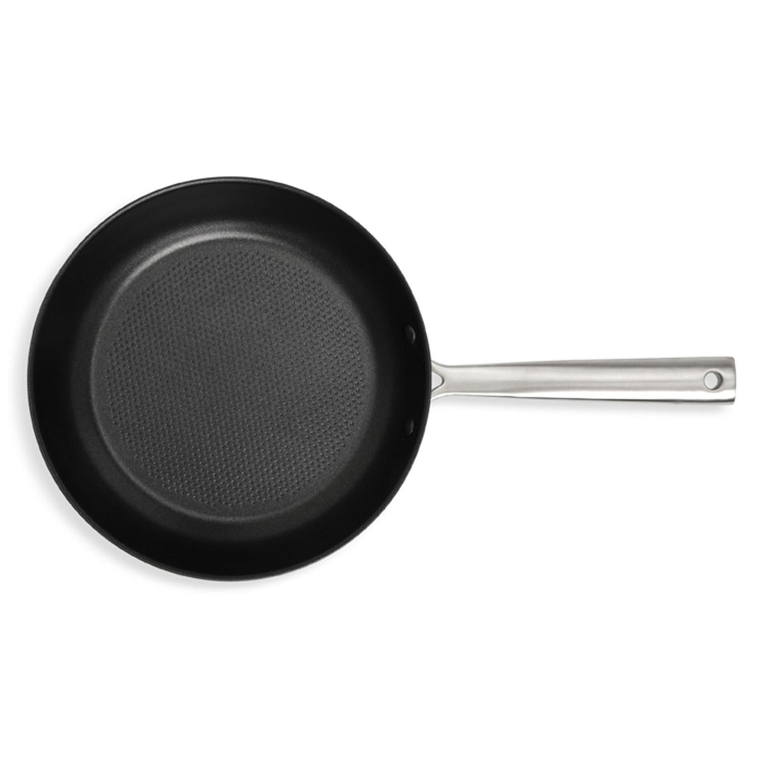 Habitat 28cm Ellipse Brushed Stainless Steel Frying Pan