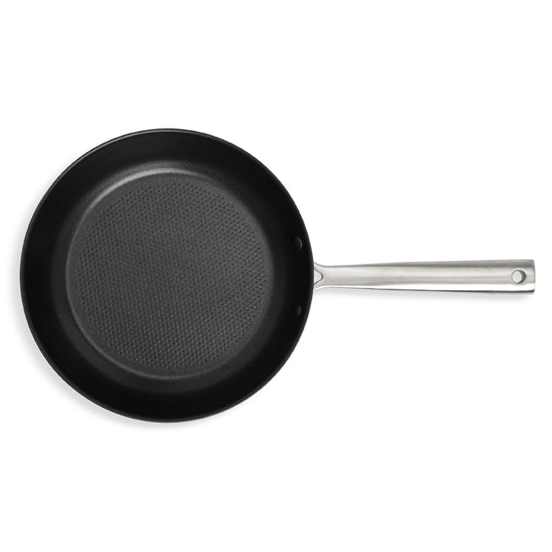 Habitat 28cm Ellipse Brushed Stainless Steel Frying Pan