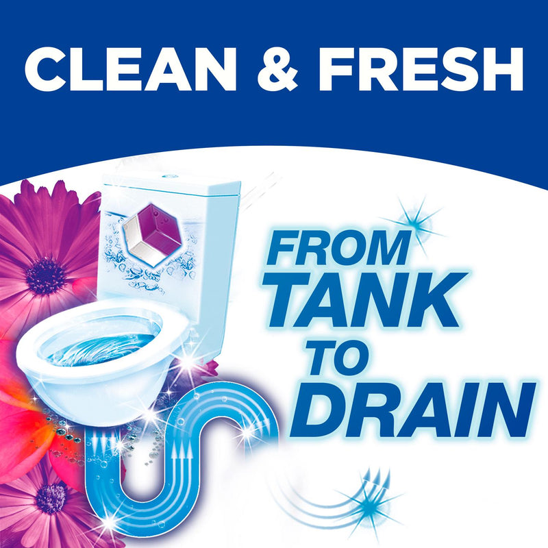 Bloo In Cistern Toilet Blocks Flowers 2x50g