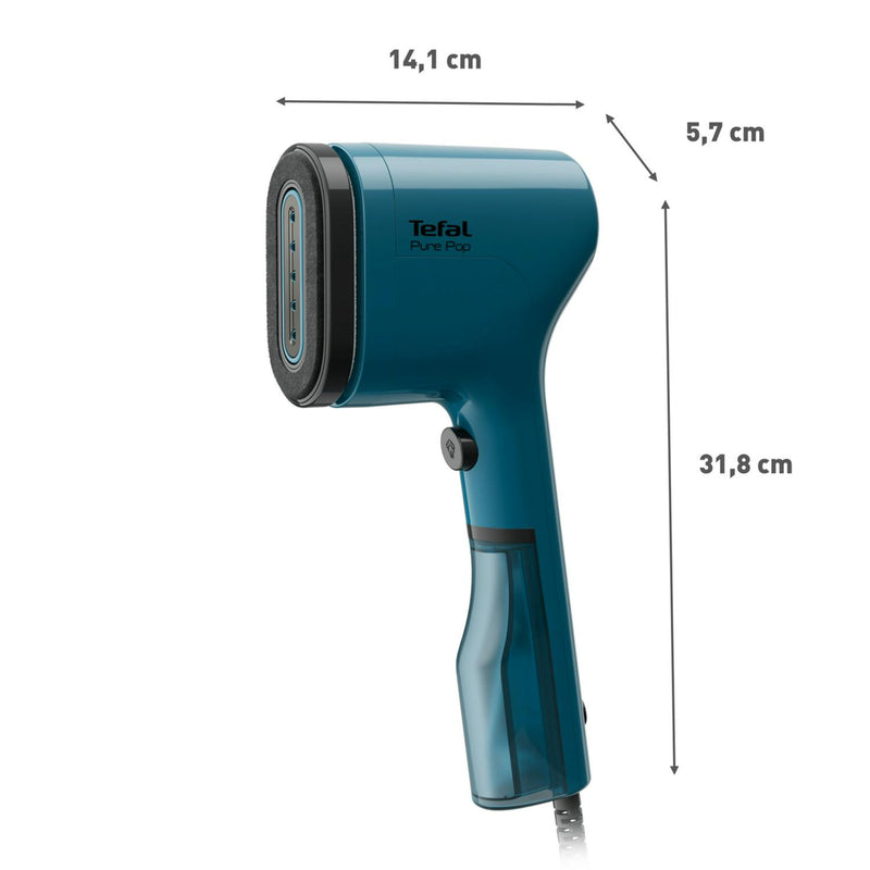 Tefal handheld garment steamer Alpine Blue (British brand)