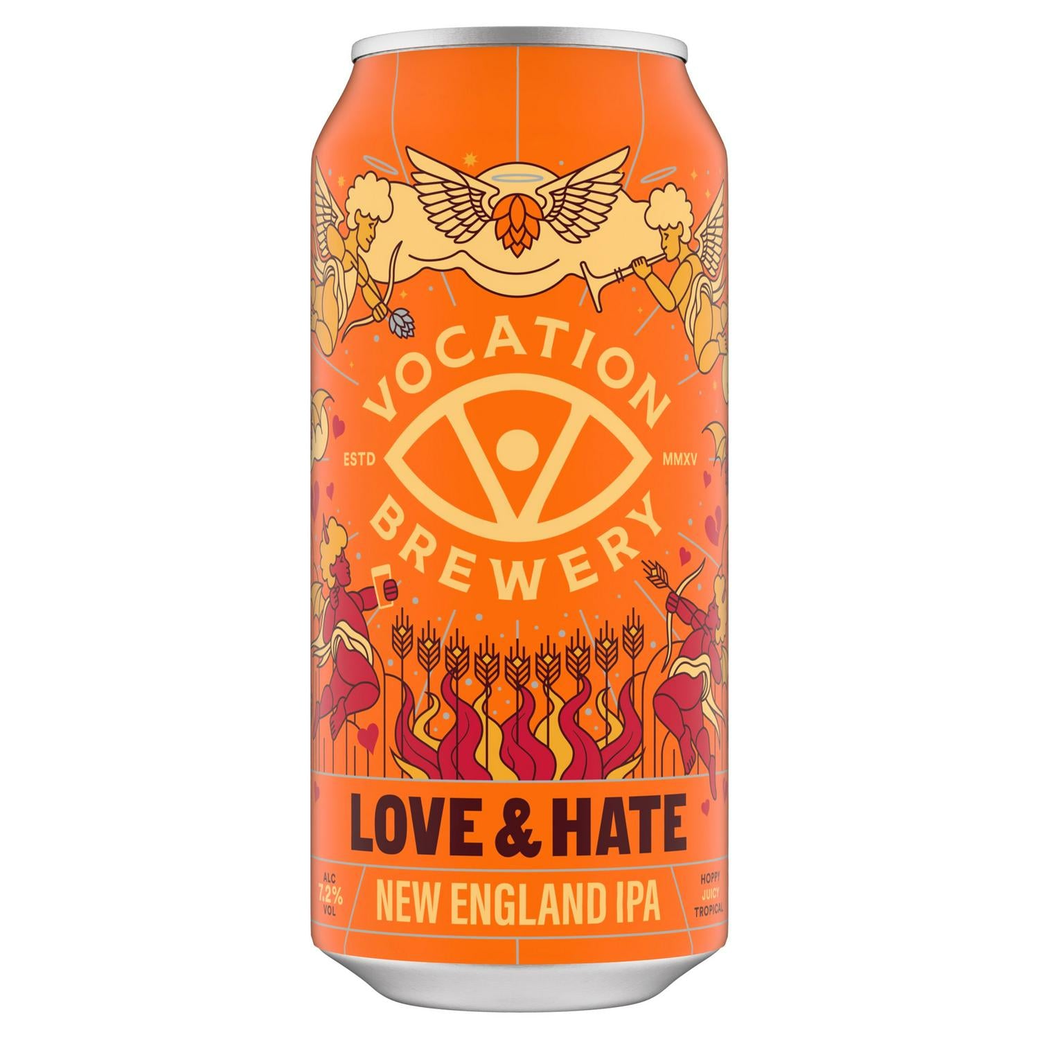 Vocation Love & Hate New England IPA 440ml can (British brand)