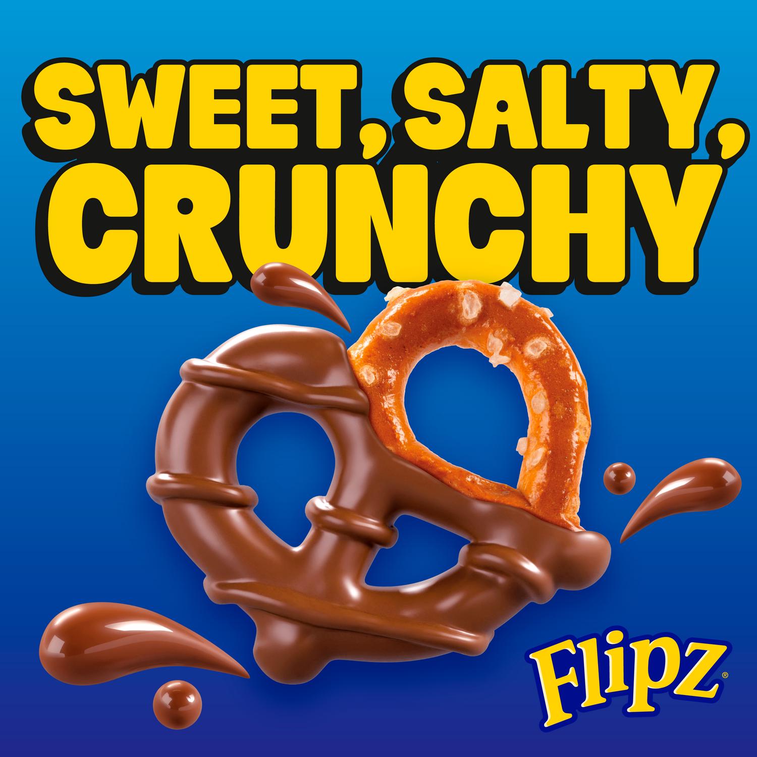 Flipz Peanut Butter Coated Pretzels 90g - British product