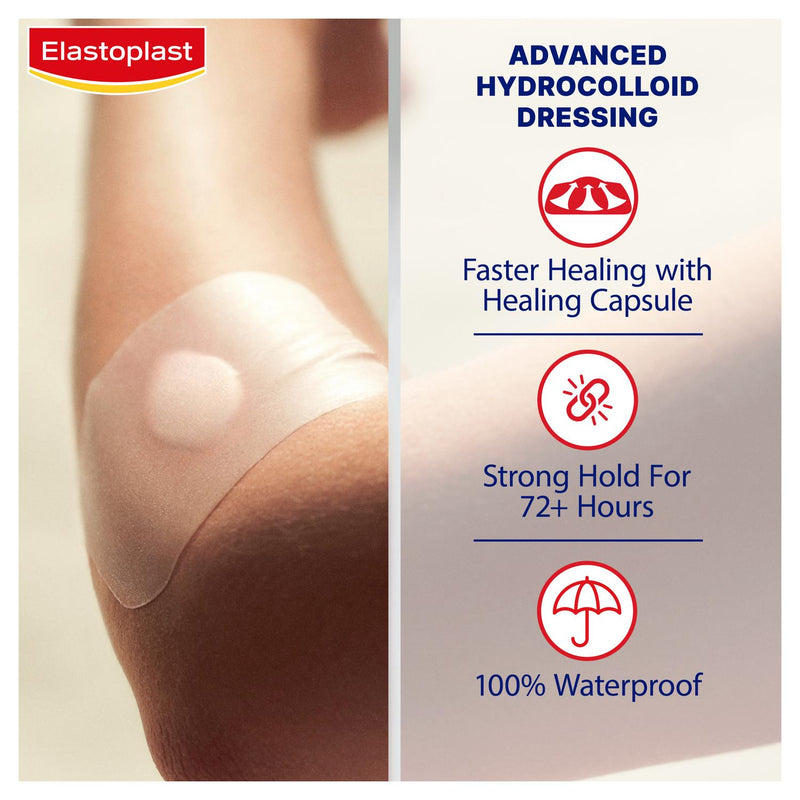 Elastoplast Second Skin Protection XL Dressings Pack x3 - British product