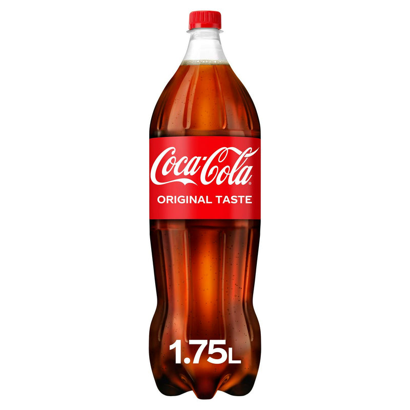 Coca-Cola Original Taste cola 1.75L - British product