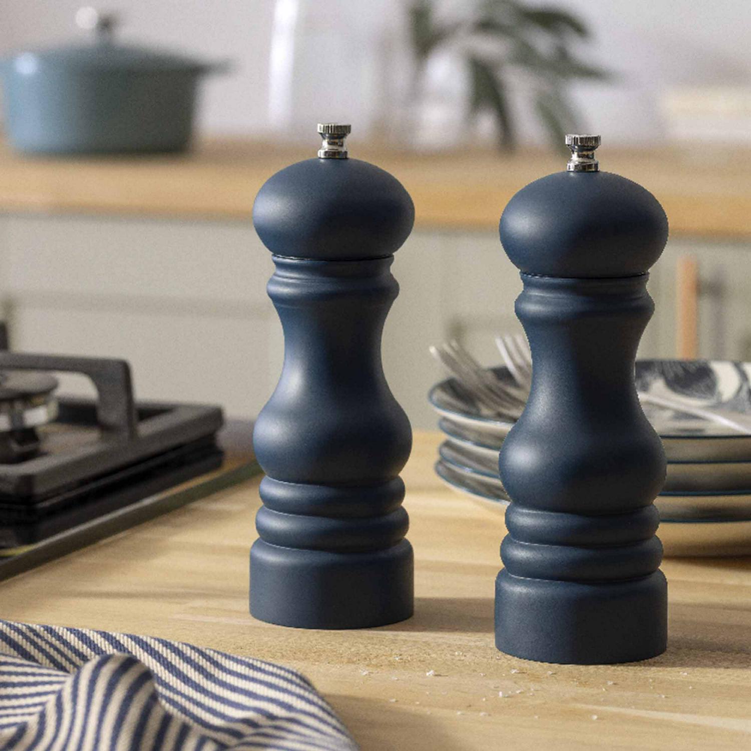 Habitat Salt & Pepper Mill - Navy