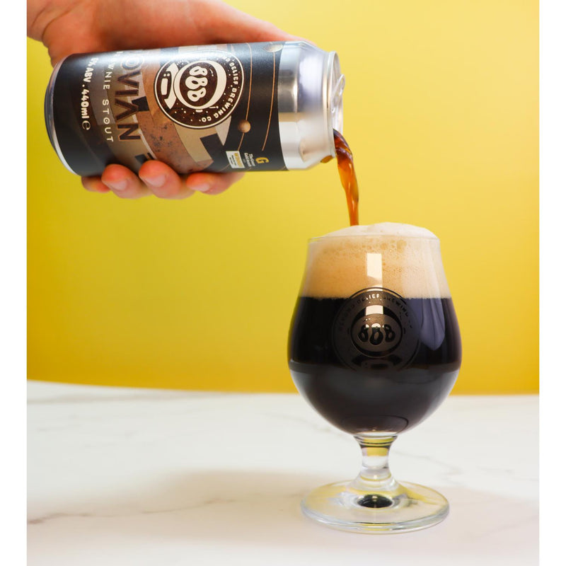 Chocolate and Coffee Stout with Surplus Brownies and Pasta 440ml