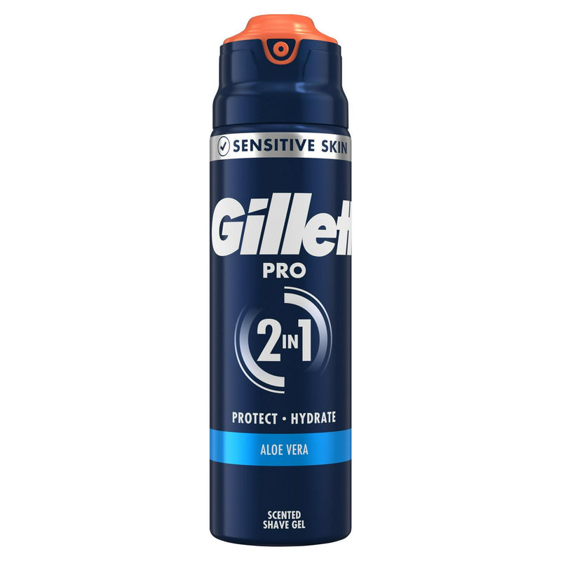 Gillette cooling shaving gel 200ml, UK version