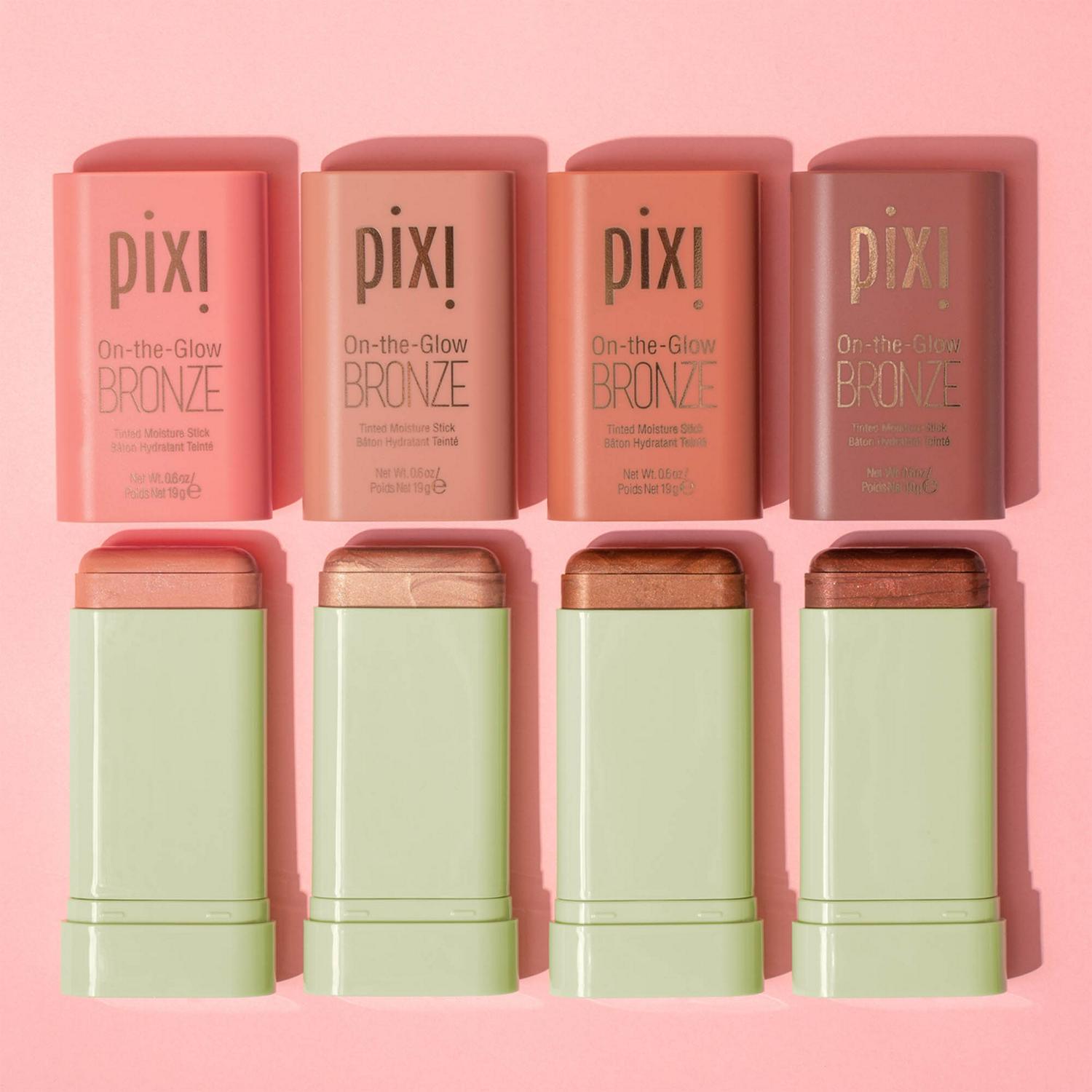 Pixi Bronze Tinted Moisture Stick Soft Glow 19g, imported from the UK