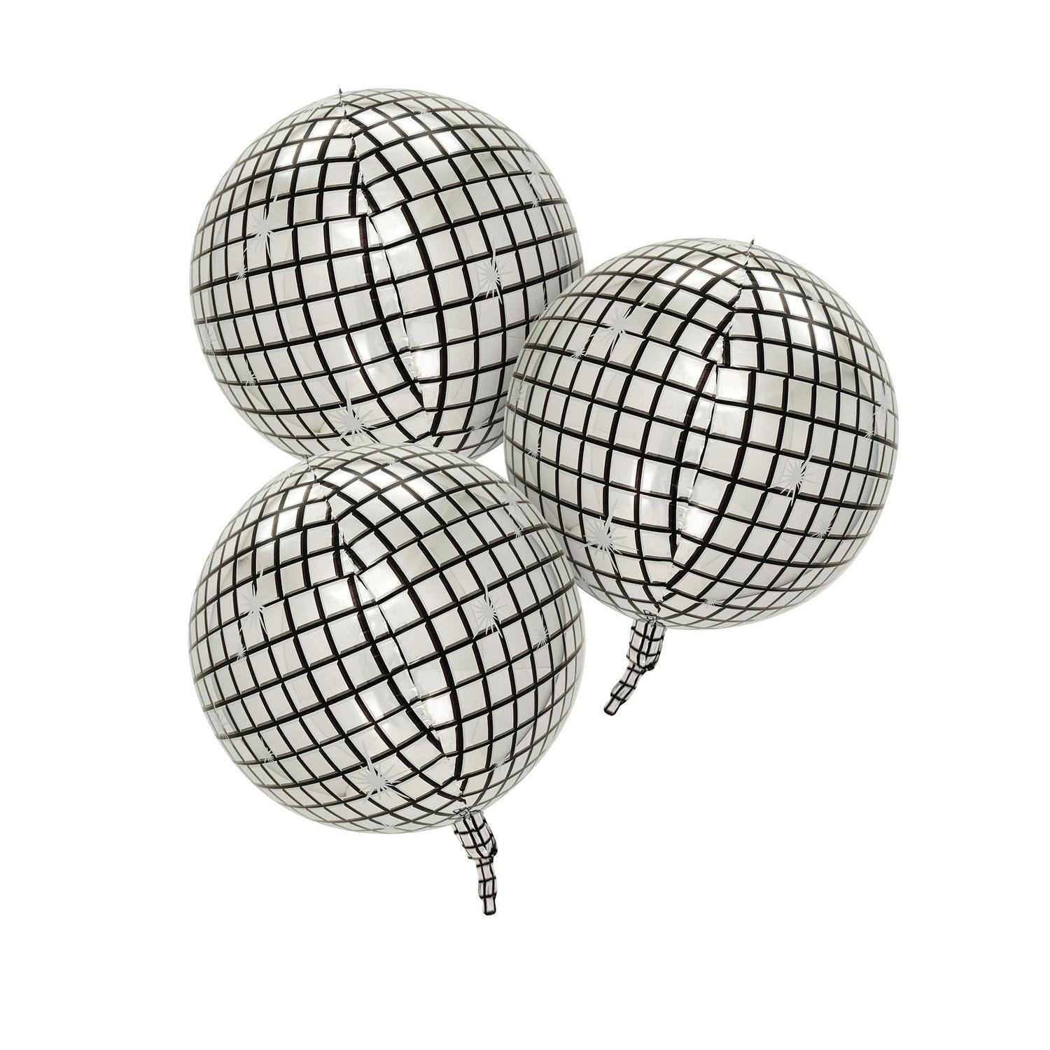 Sainsbury's Home disco ball foil balloons 10 inch (British brand)