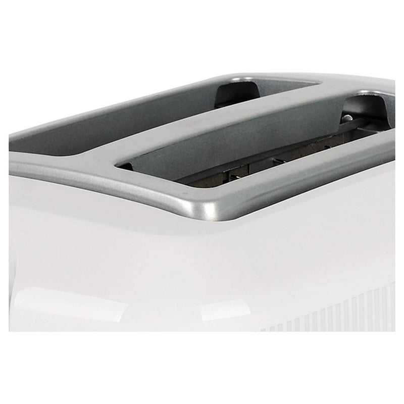 Cookworks Texture Tilly 2 Slice Toaster - White