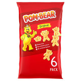 KP Original Pom Bear potato snacks 6x13g pack, imported from the UK