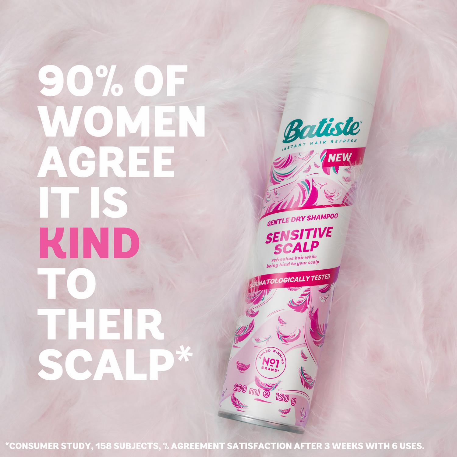 Batiste Sensitive Scalp Gentle Dry Shampoo 200ml - British product