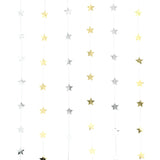 Sainsbury's Home DIY Metallic Paper Star Tassel Backdrop