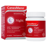 CanesMeno Menopause Support Night Tablets 30 - British product