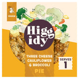Higgidy Three Cheese Cauliflower Broccoli Pie 200g, UK version