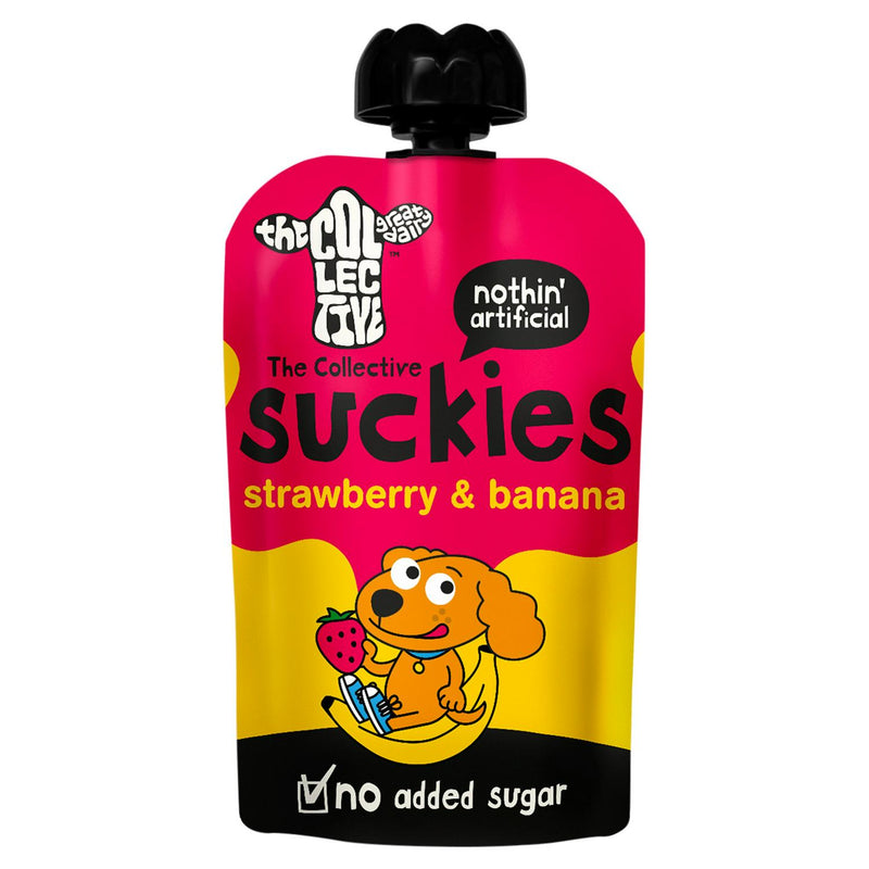 The Collective Strawberry Banana Yoghurt 90g (British brand)