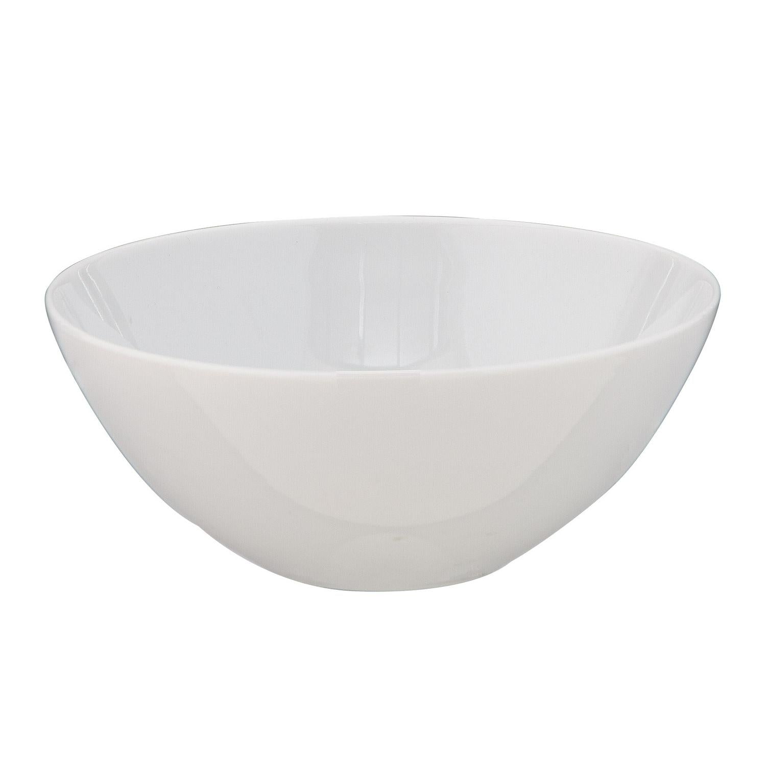 Sainsbury's Coupe dinner set 12 piece white porcelain (British brand)