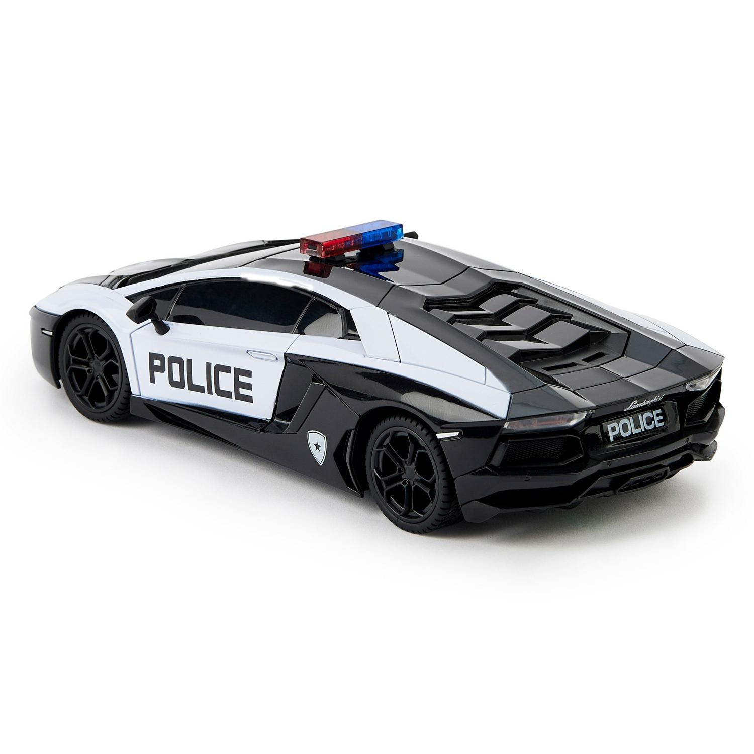 CMJ RC Cars 1:24 Scale Lamborghini Aventador Police Car