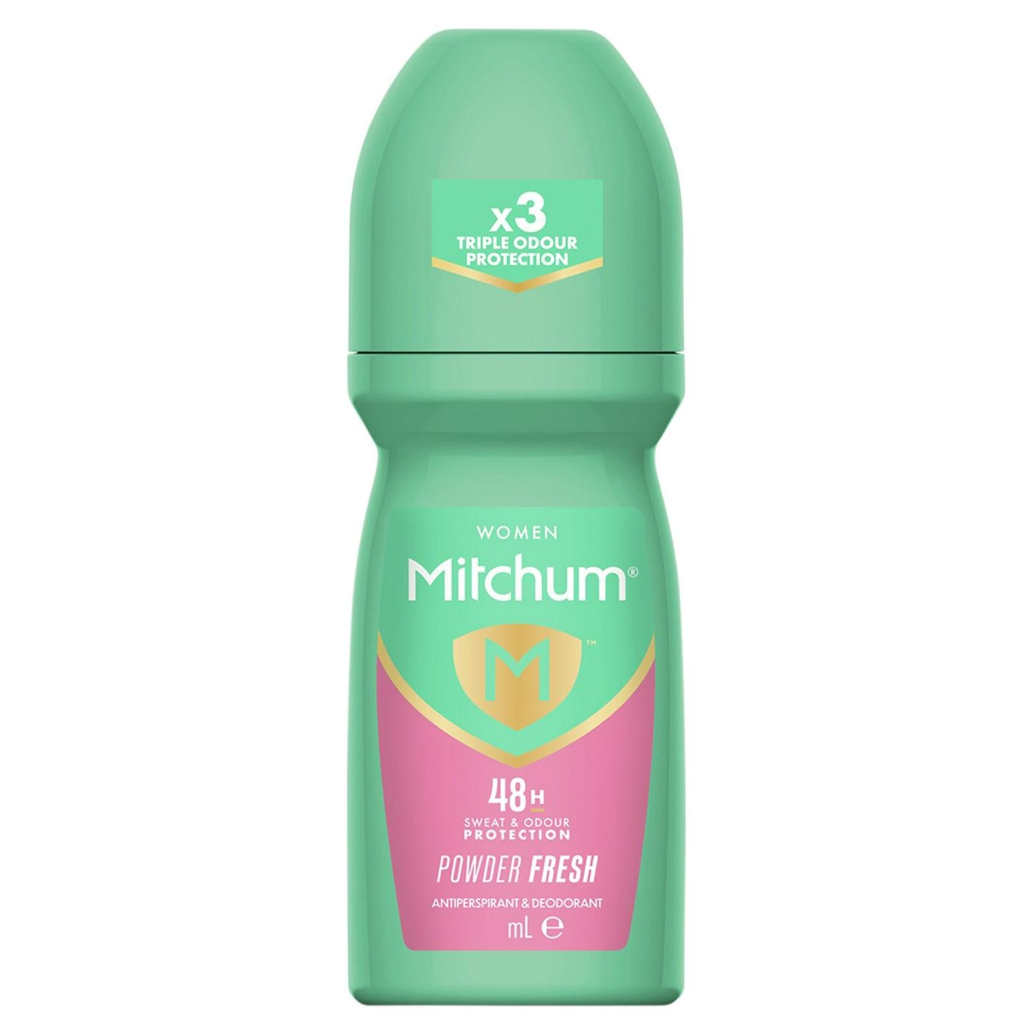 Mitchum Powderfresh Roll-On 100ml, imported from the UK