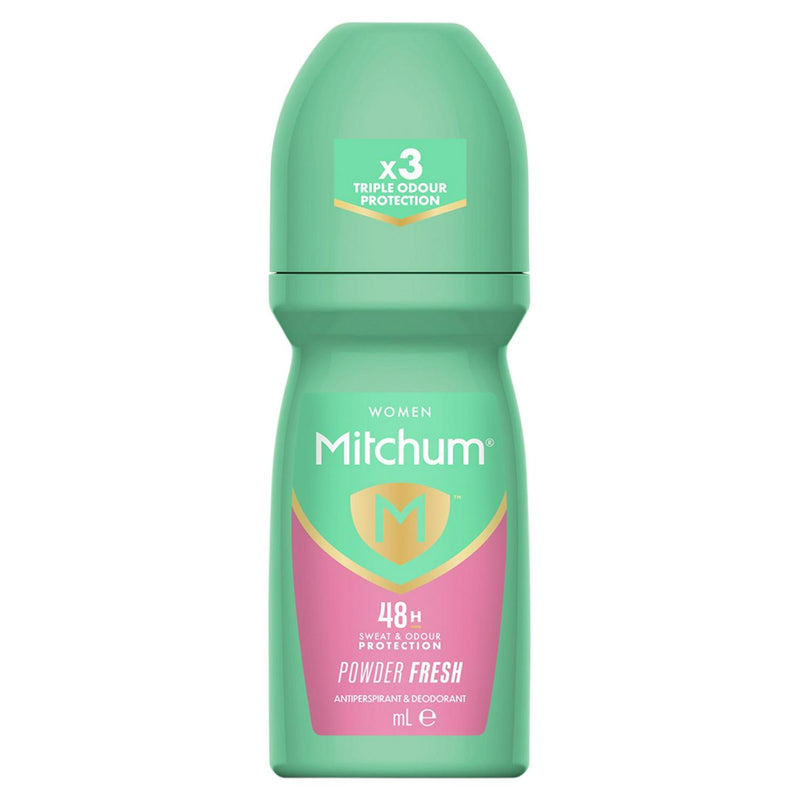 Mitchum Powderfresh Roll-On 100ml, imported from the UK