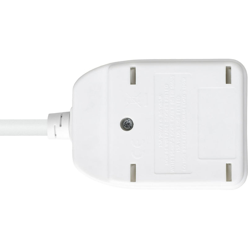 Masterplug Basic Single Socket Extension Lead 5m Cable, imported from the UK