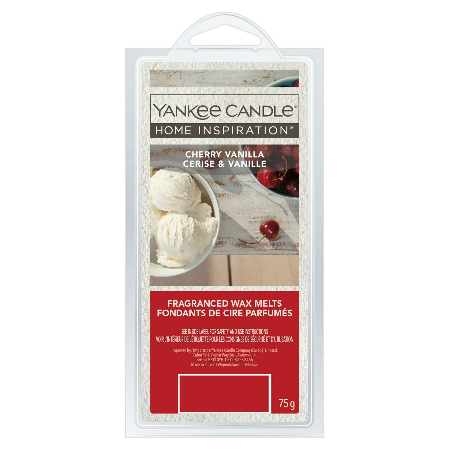 Yankee Candle Cherry Vanilla Wax Melts (British brand)