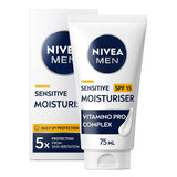 Nivea Men SPF 15 Face Moisturiser 75ml, imported from the UK