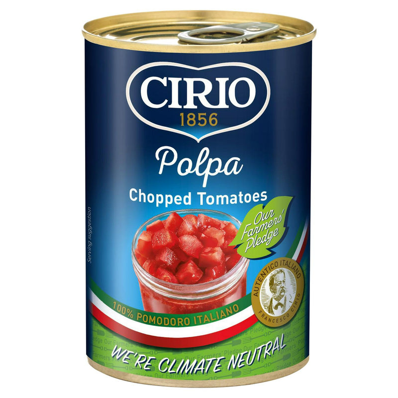 Cirio Chopped Tomatoes in 400g tin - British product